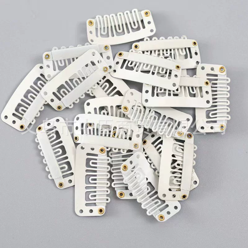 Waterdrop BB Wig Clip — Metal Snap Hair Extension Clips, 4 Colors, Stainless Steel