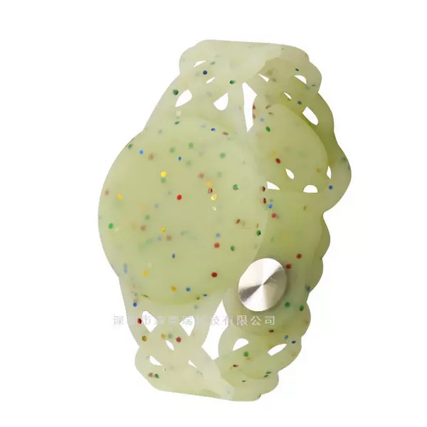 Polka dot light green protective cover+OPP