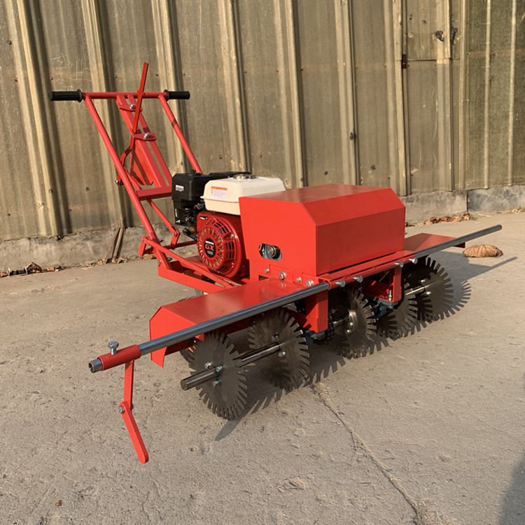 手扶式草坪划线机 宽1.1米草坪划线机 人造草坪划线机