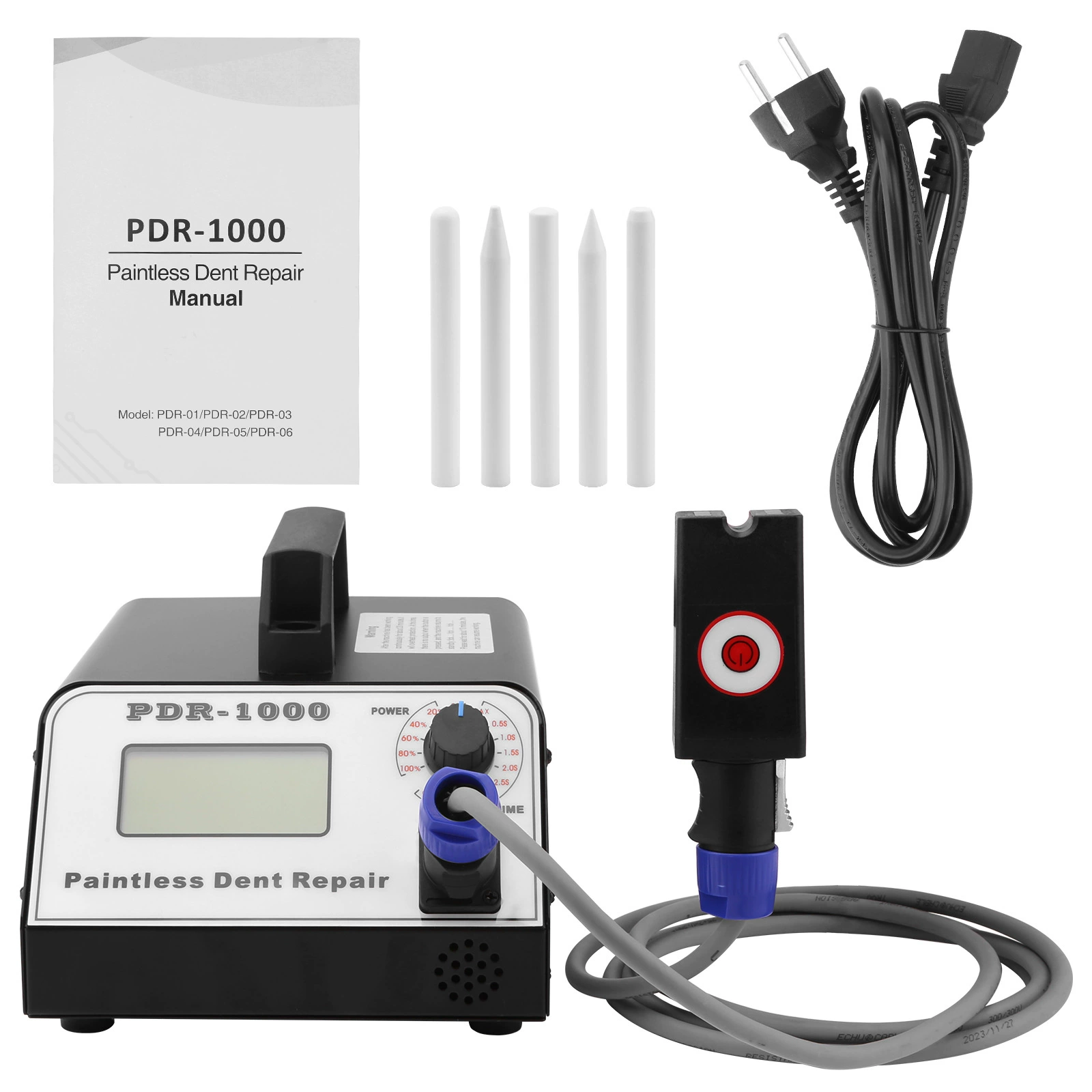 Инструмент для ремонта вмятин без покраски с электромагнитной индукцией, интеллектуальный инструмент для ремонта вмятин PDR для автомобилей