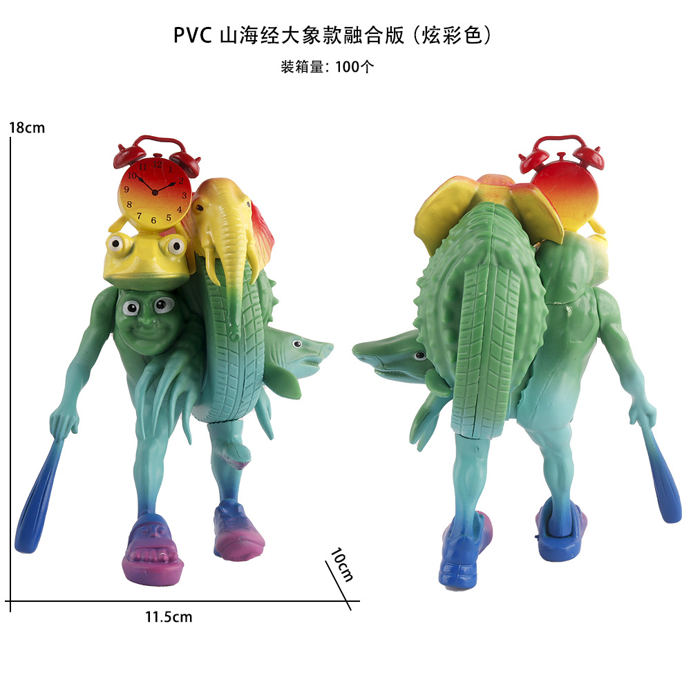 PVC 山海经大象款融合版（炫彩色）
