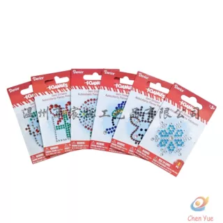 定制圣诞节钻贴 节日系列小装饰 橱窗手机汽车贴纸 过节氛围渲染