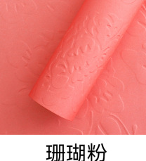 Impresión de embalaje en relieve floral material de embalaje kraft relieve al por mayor sensación alta floral embalaje al por mayor