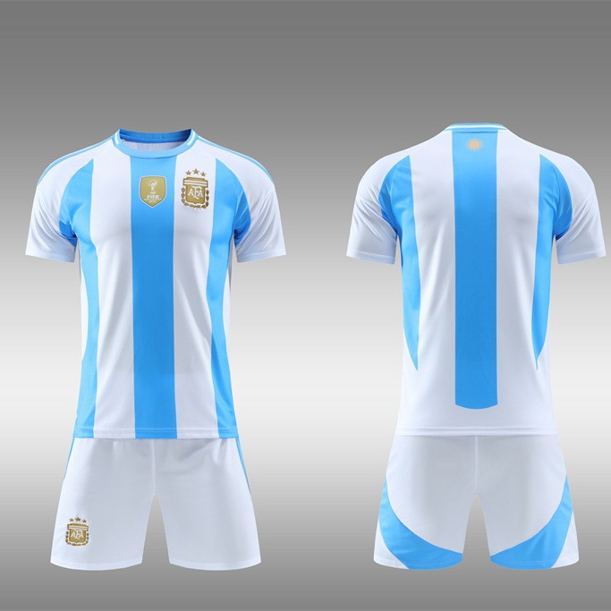 24 - 25B Casa Argentina Camiseta de fútbol Camiseta de entrenamiento para adultos Camiseta de 16 yardas - 3XL