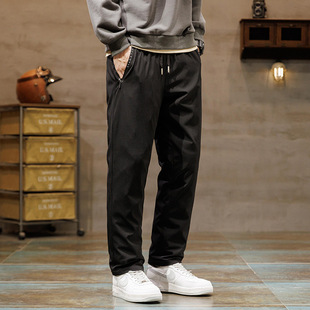 Winter new fashion brand seamless adhesive new national standard 90 duck down sports leisure pure one-piece delivery warm down pants