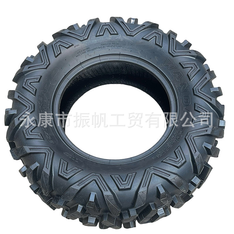 Atv neumáticos de coche de playa para motocicletas de cuatro ruedas delanteras 25X8.00-12 traseras 25X10.00-12 neumáticos vacíos 12 pulgadas