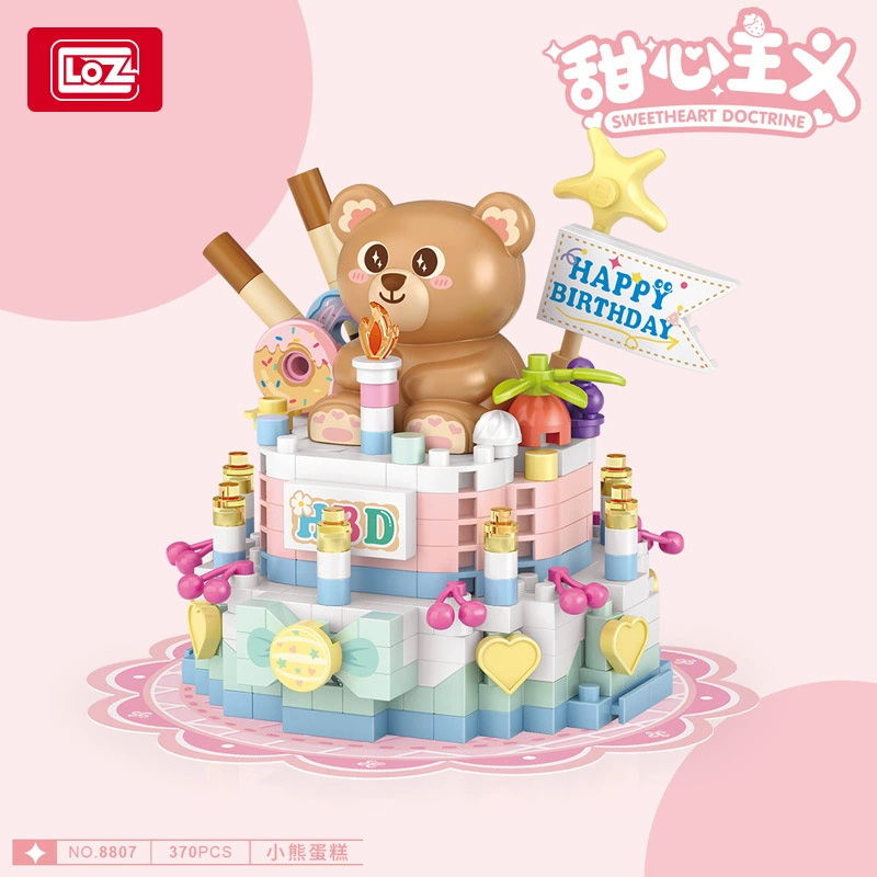 Торт, мороженое, картофель фри, милые игрушки, строительные блоки из микрочастиц, игрушки для сборки еды и игр, ежедневные подарки для детей.