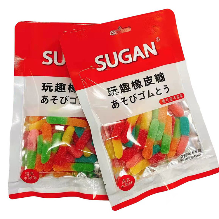 Xiongfa 90 Play Fun Gummy Soft sweets qq blend fruit Mix and match children fruit juice Soft sweets Coke snacks