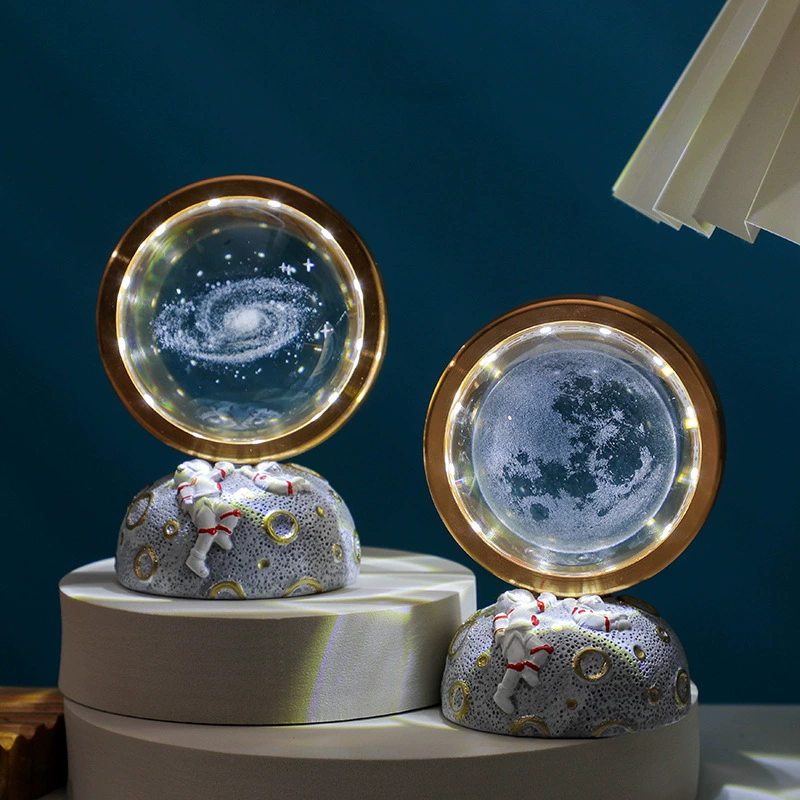 Креативный светильник-ночник USB в виде космонавта для декора рабочего стола, спальни, креативный подарок на день рождения, подарок для студента