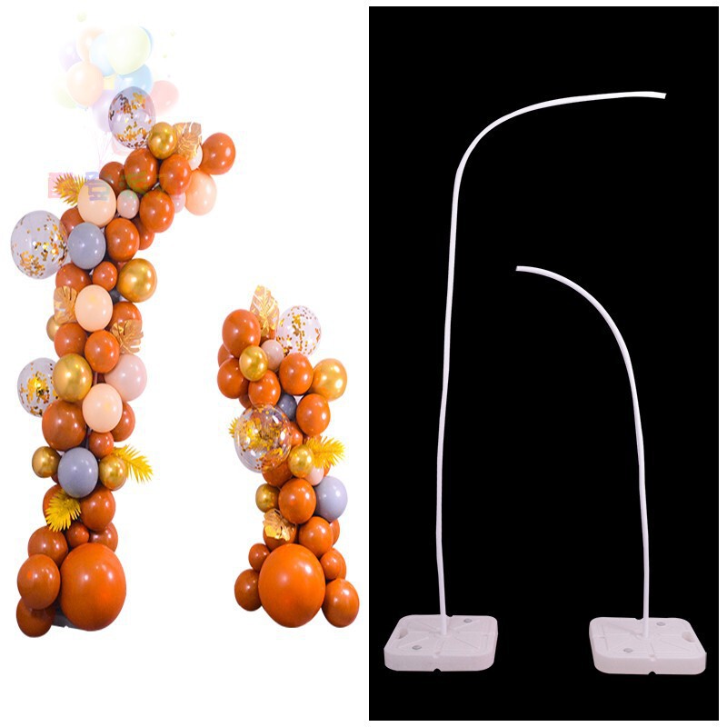 Outdoor Small Arch Blow Chain Bracket Wedding Arrangement 4S Store Shopping Mall Opening Anniversary Celebration Door Column Decoration