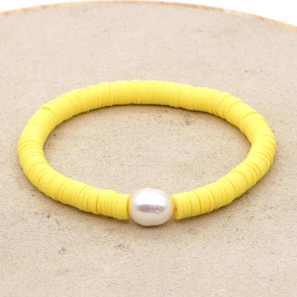 Bohemian style simple handmade pearl small bracelet wholesalepicture13