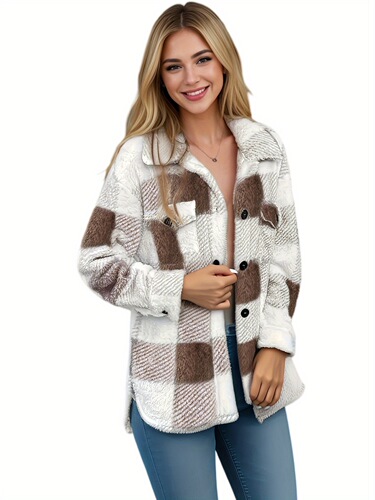 Stretchy Winter Jacket High Stretch Plush Winter Jacket Cross-border
