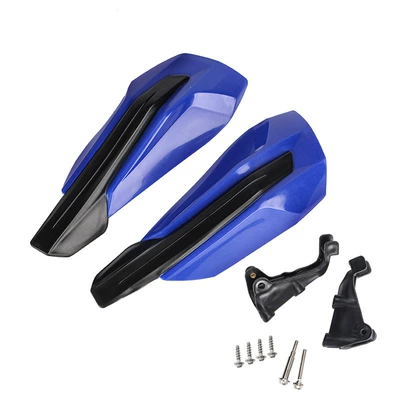 Off-Road Motorcycle Modified Plastic Motorcycle Safety Supplies - blue-handguard