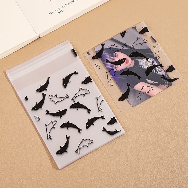 검은 물고기 (50매 1묶음) 8*10+3