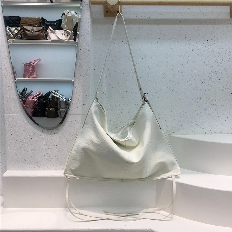 Bolso de borla texturizado de moda casero de esta temporada ligero bolso de mano crossbody de hombro de moda casual del todo fósforo