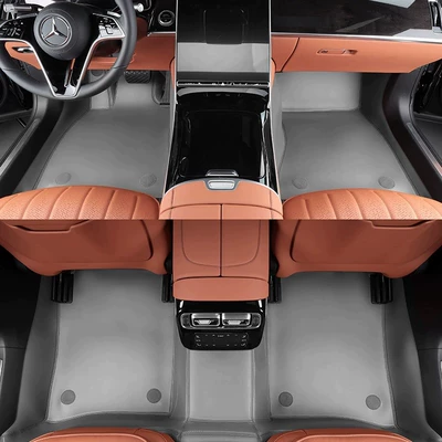 Modelə uyğun ayaqaltı Maybach Nappa Leather Solvent-Free - sky-gray