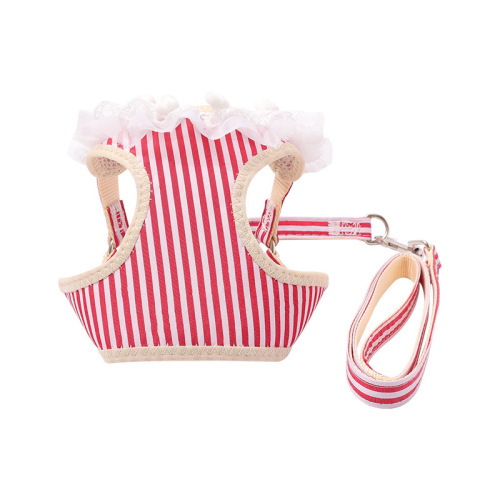 Pet Dog Leash Cute Chest and Back Strap for Walking Cats Small Dog Collar Dog Rope Accessory