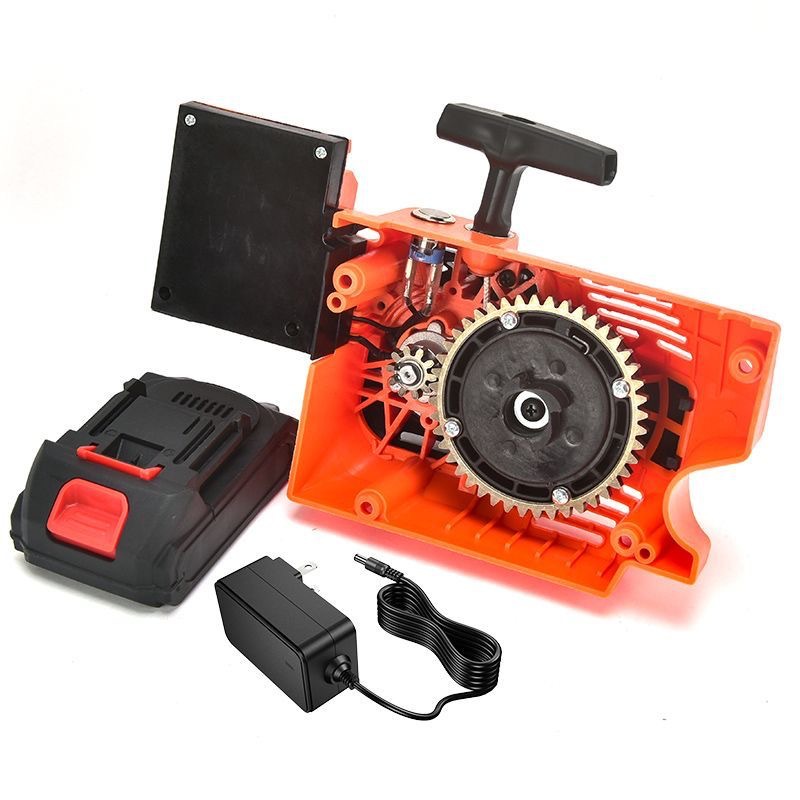 5800/52CC电启动油锯拉盘手拉器拉线盒总成汽油链锯配件