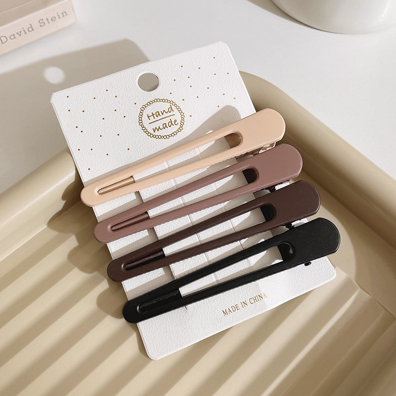 Pinza para el cabello que no deja marcas, clip especial para el lavado de cara y el maquillaje, fijación de la raíz del cabello, clip esponjoso, clip para flequillo, horquilla lateral, tocado