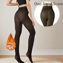 N 72966 Seams Big Size Flight Attendant Gray Leggings ��
