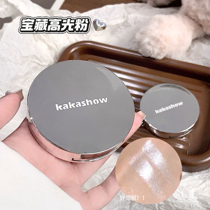 kakashow ライオンシリーズハイライトパウダーフェイシャルブライトニングパレット真珠光沢のあるハイライトクリームアイシャドウメイクアップクロスボーダー|undefined