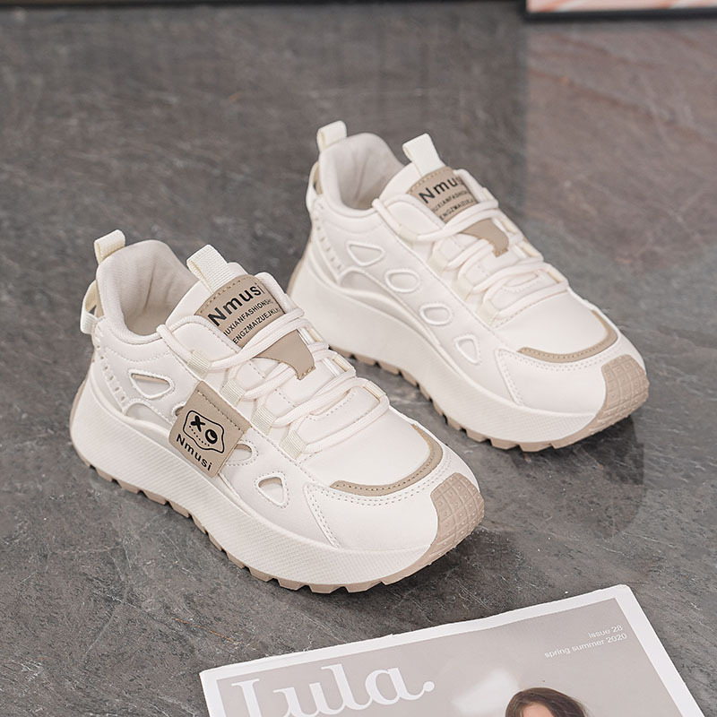 Autumn breathable universal casual sneakers platform