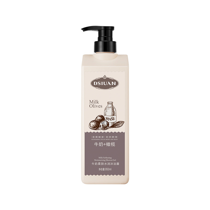 Tishiyan Leche Champú Gel de ducha Espuma Jinmi Limpieza profunda Suavizante Fábrica de champú para el cabello al por mayor
