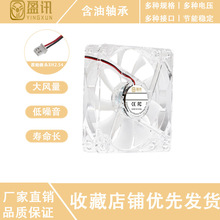 �S��ֱ�N12025͸��LEDɢ���L�� 12V�{��C���Ų�12���״��L��