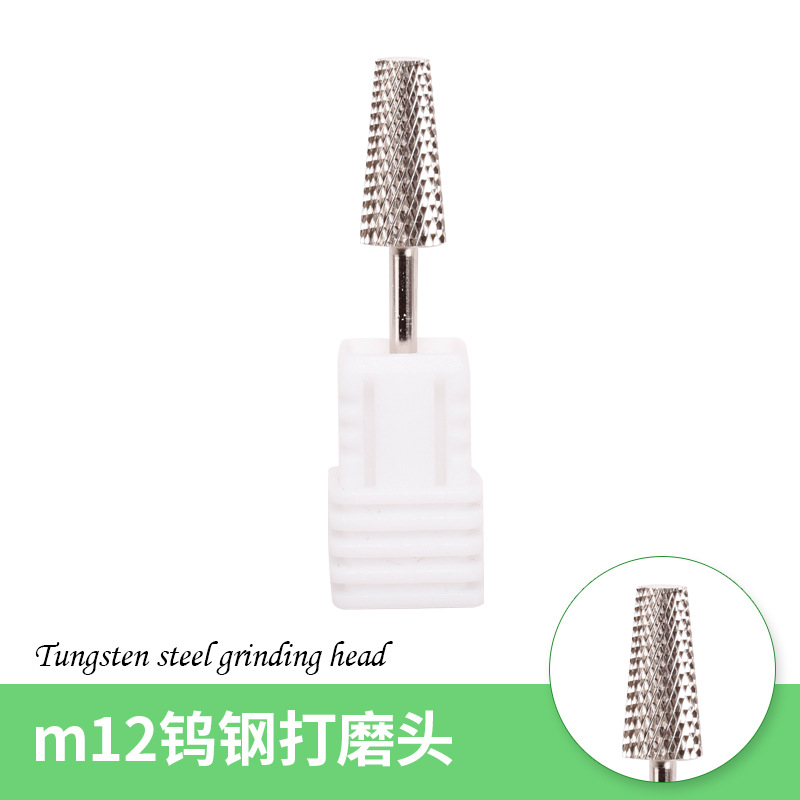 Ventas transfronterizas de uñas de aleación de tungsteno de acero conjunto de cabeza de molienda, máquina de molienda especial de herramientas de cepillo de cabeza de molienda 7 conjuntos