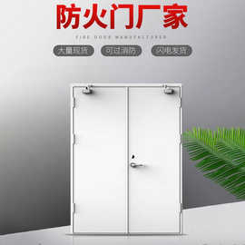 防火门 钢制防火门甲级乙级单开双开消防门安全钢质工程防火门