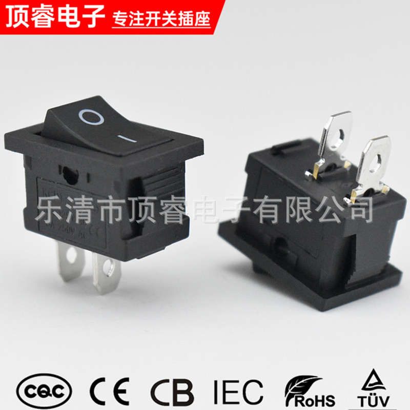 认证TUV CQC CB CE ETL2脚船型开 KCD1翘板开关15*21mm 开关