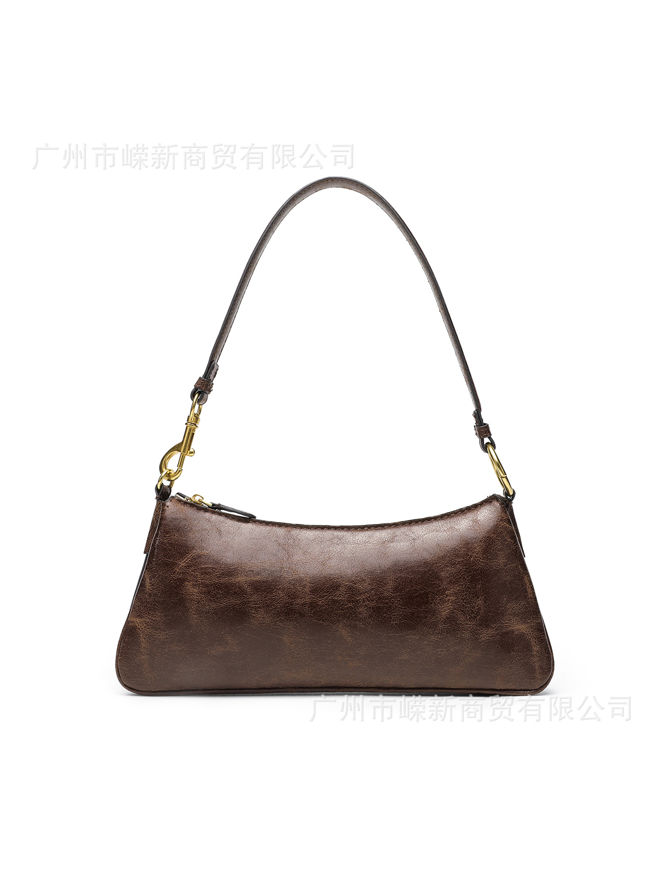 ZR bolsas domésticas de mujeres 2025, otoño nuevo estilo coreano esmerizado bolsas de brazo, bolsas de gran capacidad, mujeres de moda simple mano de hombro