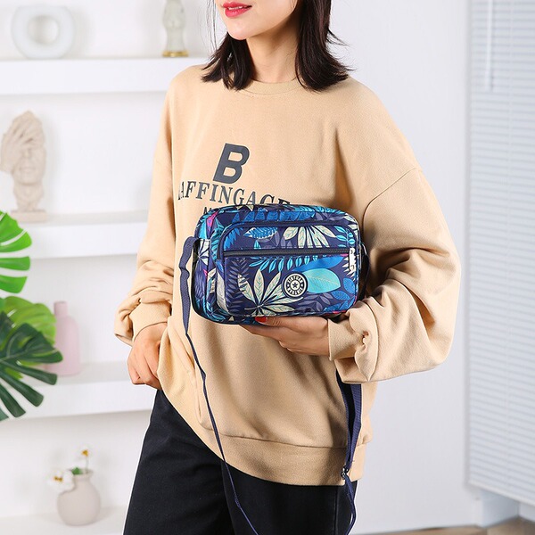 Capacious one-shoulder bag
