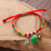 Ethnic purse, red rope bracelet, ethnic style, wholesale