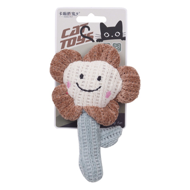 Gato de peluche de juguete gato auto-Hola aliviar congestión resistente a los mordiscos gatito catnip divertido juguete para mascotas transfronterizo al por mayor