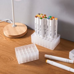Marker storage organizer dedicated base, single-piece multifunctional organizing base, gift box