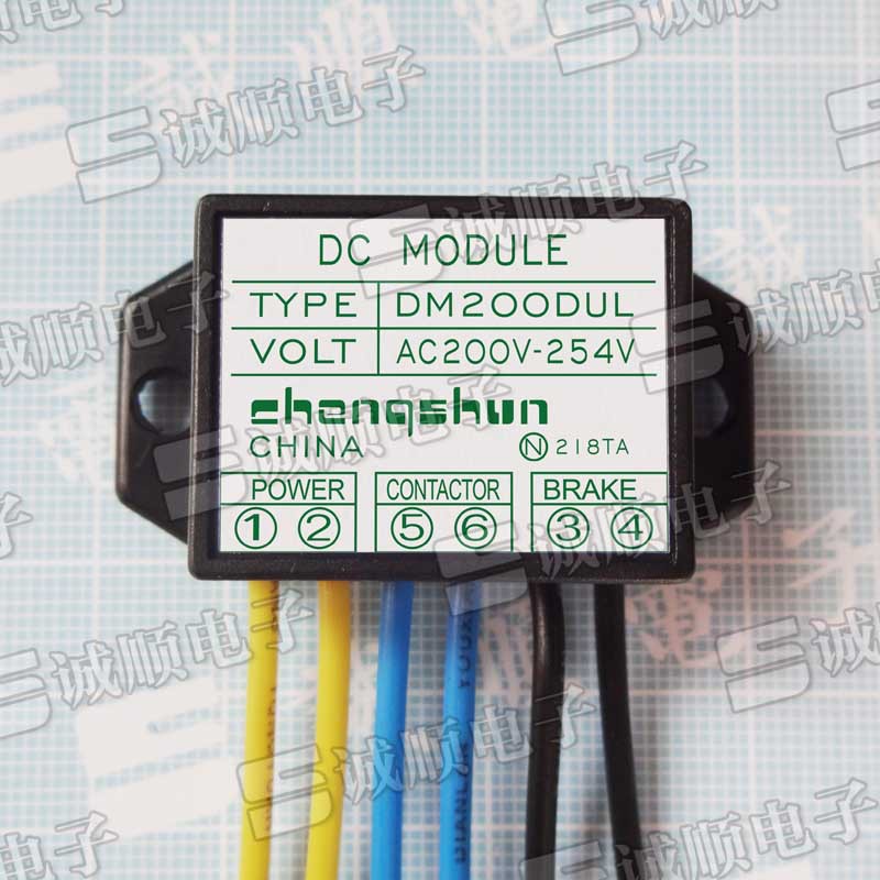 诚顺牌 整流器 DC MODULE TYPE DM200DUL VOLT AC200V-254V 模块