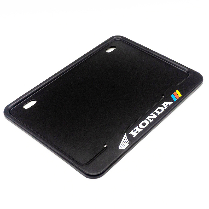 Motorcycle License Plate: Honda Nömrə qabı - honda-aluminum-alloy-solid-pure-black