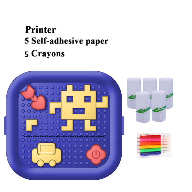Mini Impresora Térmica de Bolsillo X3 Portátil con Conexión USB para Estudio y Oficina