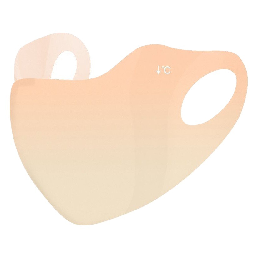 Sun Protection Mask for Women, Ice Silk Breathable, Ice-Like Feel, Summer Men's Eye Protection, Anti-Uv Gradient Style, Thin and Stylish Face Mask