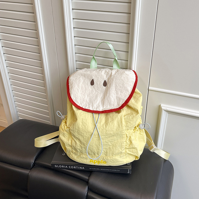 Large Capacity Japanese Cute Fruit Backpack for Women 2025 New Dopamine College Style Small Backpack with Multiple Pockets Large Capacity Japanese Cute Fruit Backpack for Women 2025 New Dopamine College Style Small Backpack with Multiple Pockets