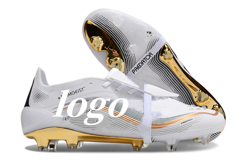 Los fabricantes de Putian venden al por mayor Halcón transfronterizo de 25 generaciones PREDATOR ACCURACY zapatos de fútbol con clavos fg de lengua abatible