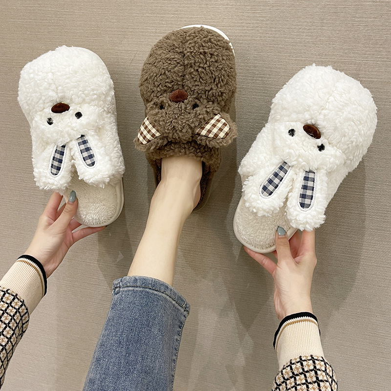 Lady Slippers Pool Leather Rubber Cushioned_voghion.com