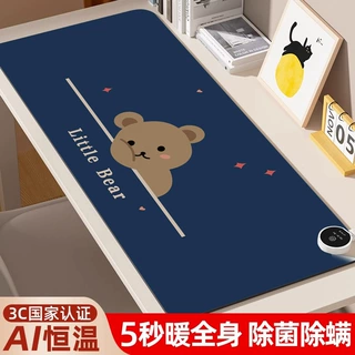 工厂直发 卡通热鼠标垫大号发热暖桌垫办公室电脑桌面发热垫学生