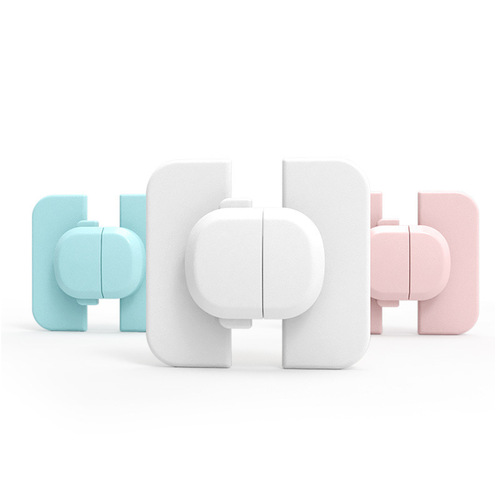 Japanese baby safety products baby safety lock refrigerator water dispenser lock 3 colors optional with glue