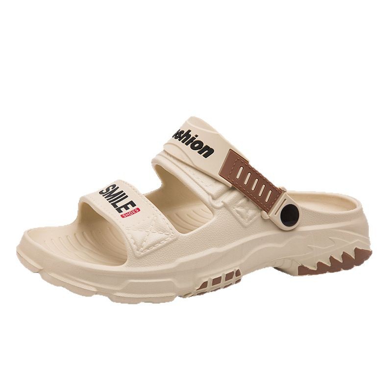 Combinación 2025 diseñador transfronterizo zapatos de dos agujeros al aire libre para hombres zapatos de playa de moda de verano zapatillas de hombre