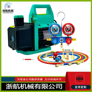 3.5CFM/4CFM真空泵暖通空调+R134a套件空调AC A/C歧管仪表组