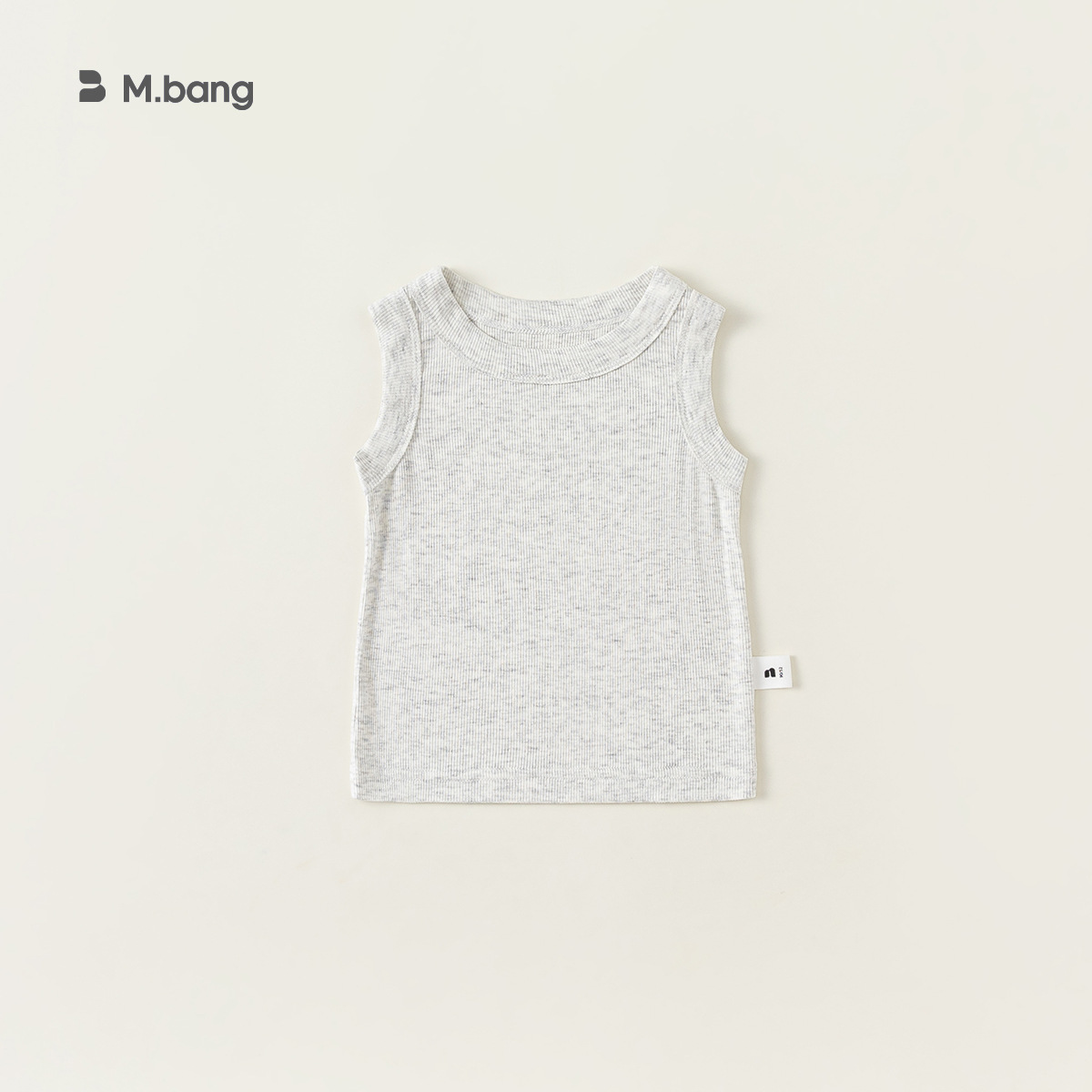 Chaleco para niños verano niñas color sólido camisola casual bebé sin mangas camiseta top XY24035