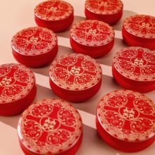 喜糖盒结婚创意马口铁盒婚礼伴手礼包装盒礼物空盒子订婚糖果礼盒