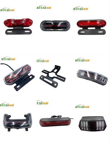 Small Force Eagle Tail Light Electric Car Rear Tail Light Electric Motorcycle Tail Light Driving Brake Steering LED Rear Tail Light